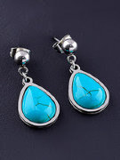 Серьги  Бирюза 062298
