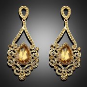 Серьги вечерние 8см 20142