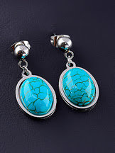 Серьги  Бирюза 062306 