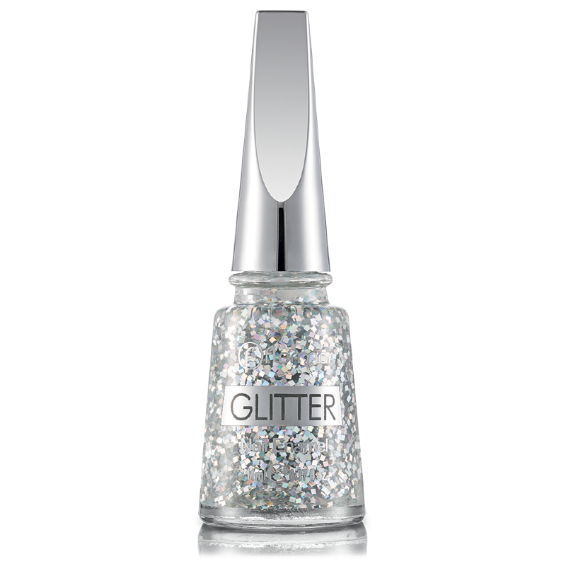 Глитерный лак для ногтей Flormar GL01 2739021 ​Тенденции современного маникюра капризны и переменчивы. Мода диаметрально меняется от естественного и почти незаметного маникюра до ярких и броских красок. Вот и сегодня на пике тренда глиттерные лаки.​
Разнообразие палитры таких лаков огромно – от прозрачного до черного. Блестки могут как гармонировать с цветом основы, так и вступать с ней в контраст. ​