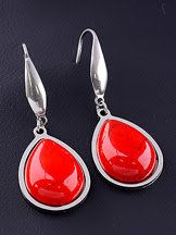 Серьги Коралл 062351 