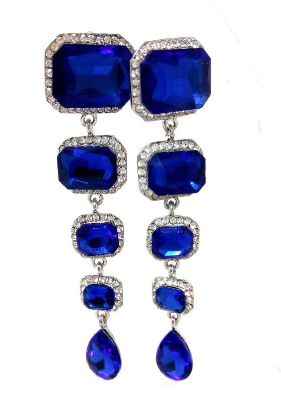 Серьги 8,5см 3528 