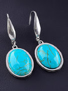 Серьги Бирюза 062355