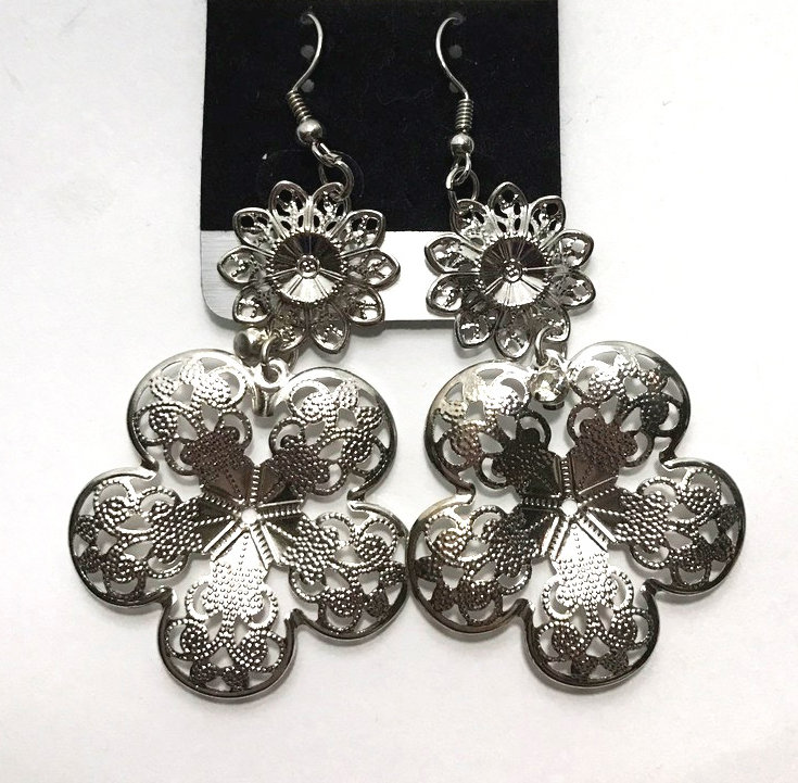 Серьги 7,5см 3947 
