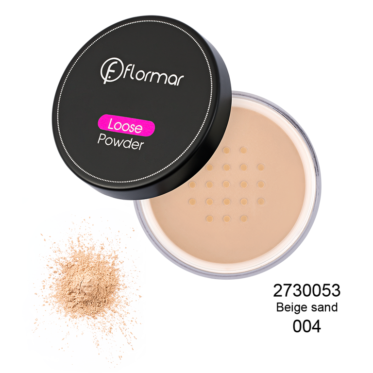 Рассыпчатая пудра 004 Beige sand, 18 г (2730053) ОПИСАНИЕ:

Придает безупречный вид коже лица 
Благодаря инновационной технологии сферической формы пудровых микрочастиц позволяет удерживать влагу в коже, придавая ей натуральный, безупречный и идеальный вид. 
Пудра своей мягкой текстурой балансирует водный состав кожи; 
Особые компоненты придают текстуре тонкость, естественность и шелковитость. 
Масла орехов макадамии и жожоба, витамины А, Е, F, а также омега-6, омега-7 и омега-9 обновляют клетки кожи, питают и успокаивают, балансируют водный состав кожи, предохраняют от раздражений. 
Уф-фильтры защищают кожу от вредных воздействий солнечных лучей.
ИНСТРУКЦИЯ ПО ПРИМЕНЕНИЮ


Возьмите небольшое количество пудры в крышечку, наберите кистью или пуховкой, находящейся в упаковке, после чего  слегка отряхните ее и затем зафиксируйте макияж, начиная с середины лица к периферии.