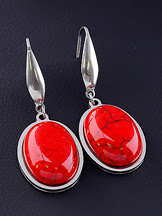 Серьги Коралл 062360 