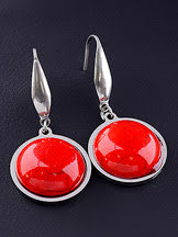 Серьги Коралл 062368 