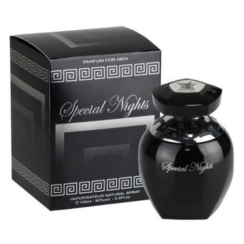 Special Night for Men от Arabian Oud спрей 100мл Special Night for Men Arabian Oud («Особая Ночь для Мужчин» Арабиан Уд) – это аромат сотканный из оттенков клюквы, бергамота, нюансов нежной лаванды, иланг-иланга, мускуса и сандала.