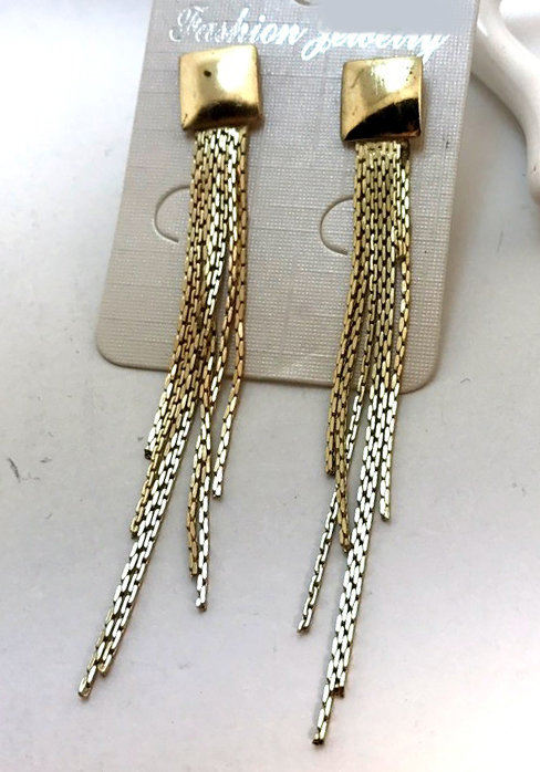 Серьги 7.5 см 3751 