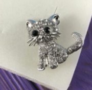 Брошка котенок 1100