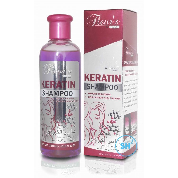 Шампунь з кератином 350мл Hemani Кератиновый шампунь для волос Fleurs Keratin Shampoo создан для кератинизации волос. 
Хорошо очищает волосы и обновляет кожу головы.
Способствует эластичности и мягкости волос. Восстанавливает поврежденные волосы
Содержит кератин.
