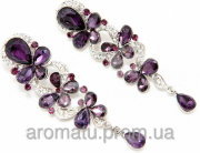 Серьги с камнями 3301