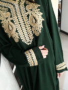 Платье темно-зеленое 0108 (XL,XXL, XXXL, 4XL) 