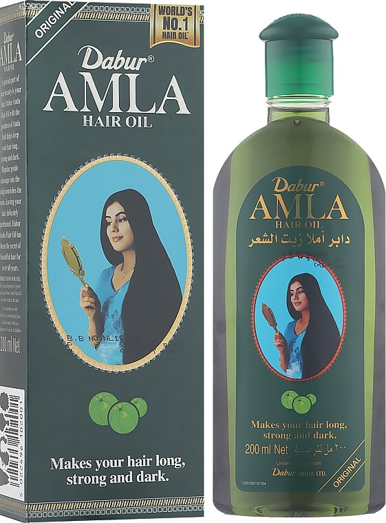 Олія для волосся Dabur Amla Hair Oil 200 мл Масло для волос Dabur Amla Hair Oil