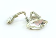 Серьги с камнями 3см 32197