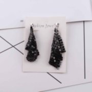Клипсы 10039 (Черные, серебро, розовые, голубые, золотистые)