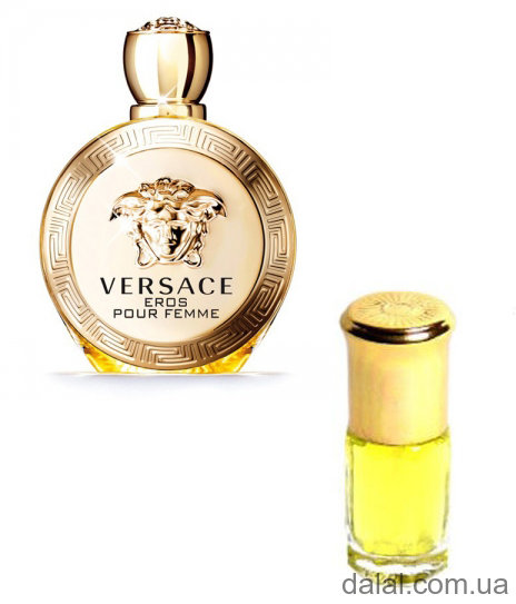 Versace Eros Pour Femme 3ml ​Композиция Eros Pour Femme​  открывается нотами сицилийского лимона, калабрийского бергамота и граната. В ее сердце ― цветок лимона, абсолют жасмина самбак, настойка жасмина и пион. База включает сандал, ambrox, мускус и различные древесные аккорды. 
