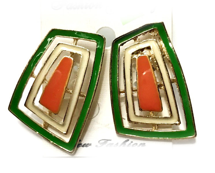 Серьги 3,5см 3964 