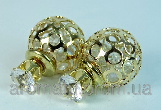 Серьги Диор ажурные 4051 
