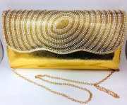 Клатч вечерний Gold MJ-7 (17x30cm)
