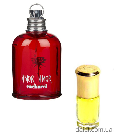 Amor Amor Cacharel 3ml ​Amor Amor Cacharel - это аромат для женщин, принадлежит к группе ароматов цветочные фруктовые. 

Верхние ноты: черная смородина, апельсин, мандарин, Лист и бутон черной смородины, грейпфрут и Бергамот; 

ноты сердца: Абрикос, Белая лилия, Жасмин, Ландыш и роза; 

ноты базы: Амбра, Тонка бобы, Ваниль, Кедр из Вирджинии и Мускус. 
