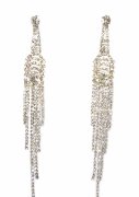 Серьги длинные 13см 32078