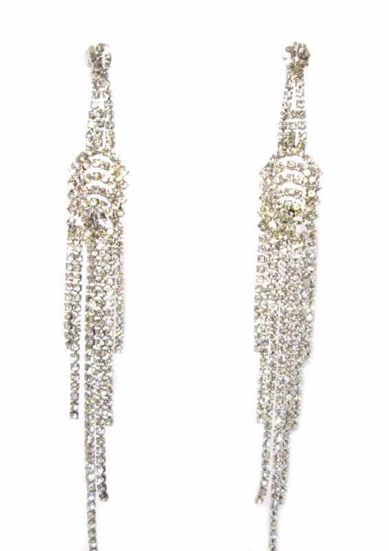 Серьги длинные 13см 32078 