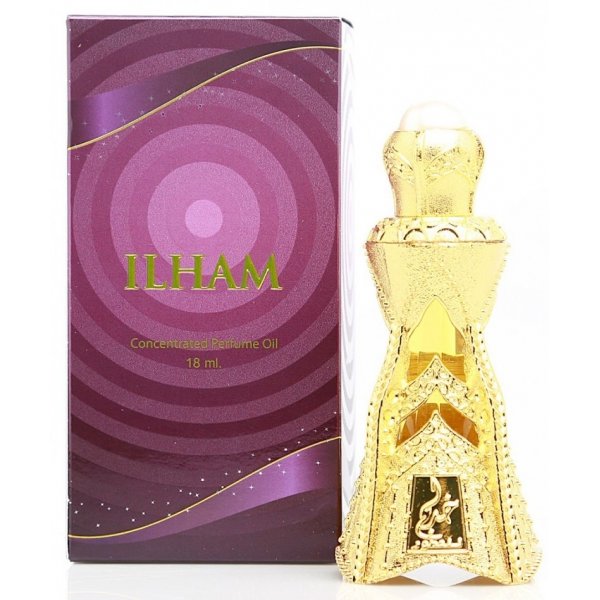 Женские духи арабские Ilham (18ml, 1ml) Изысканный и пленительный цветочно-древесный аромат с фруктовыми оттенками. Элегантный и комфортный магический эликсир, каждая капля которого наполнена незабываемым и бесконечным очарованием, окутает Вас легкой дымкой поэтичной и всемогущей магии.