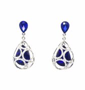 Серьги нарядные 6см 32079