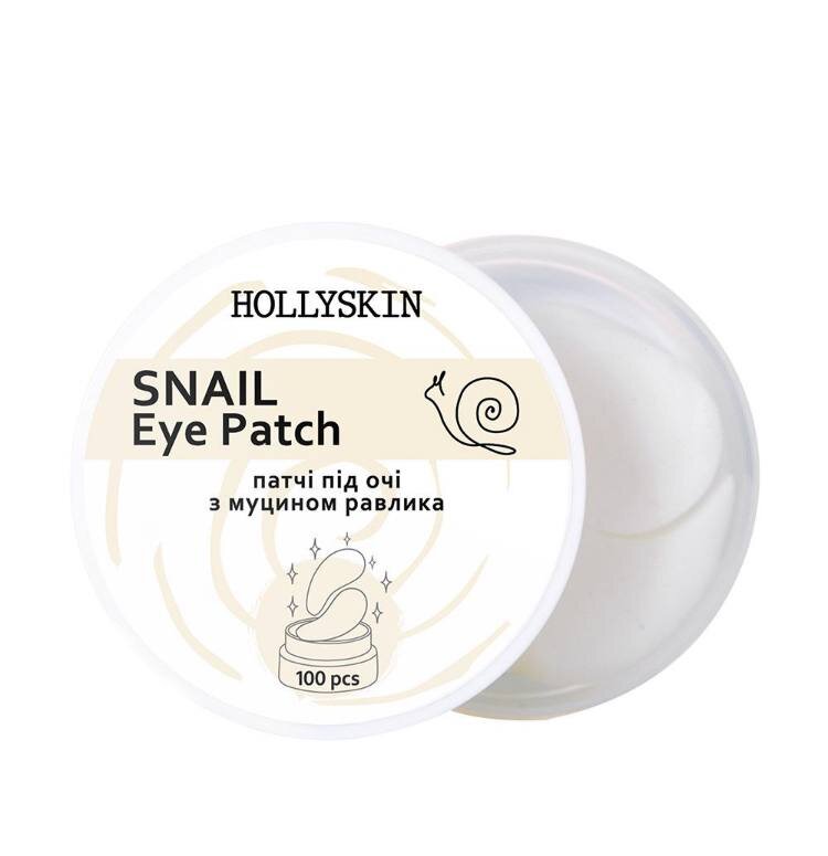 Тканинні патчі під очі HOLLYSKIN Snail Eye Patch Тканинні патчі під очі HOLLYSKIN Snail Eye Patch