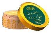 Saat Safa - твердые духи (10gm) Saat Safa– арабские масляные концентрированные духи для женщин и мужчин от Al-Rehab.
Это доминирующий, сладко-горький аромат со свежими акцентами. В основе мускус с ароматом жасмина, агаровое дерево определяет среднюю ноту аромата. Янтарь, цитрус и мох дополняют аромат приятной тайной сладостью.
