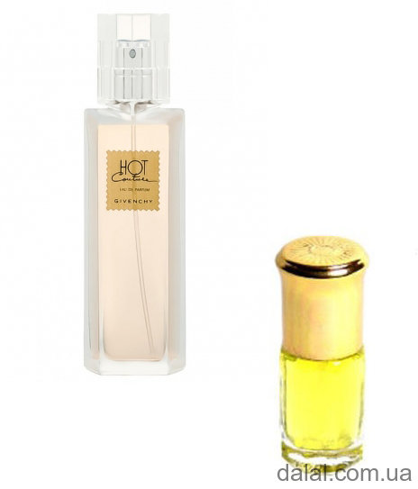 Hot Couture Givenchy 3ml ​Hot Couture Givenchy - это аромат для женщин, принадлежит к группе ароматов цветочные.  

Верхние ноты: Апельсин, Малина и Бергамот; 

ноты сердца: Магнолия, Ветивер и Перец; 

ноты базы: Сандал, Амбра и Мускус.