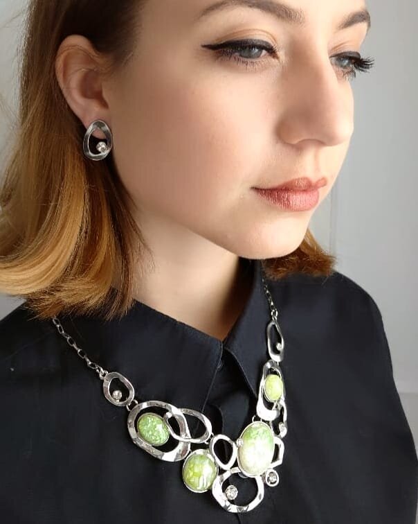 Комплект подвеска+серьги 5701 