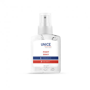 Спрей для ніг Unice, 100 мл Спрей для ніг Unice, 100 мл