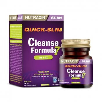 Дієтична добавка для очищення організму CLEANSE FORMULA NUTRAXIN, 14 таблеток 4743008 ПОТРІЙНИЙ ДЕТОКС
Спеціально розроблена збалансована формула дієтичної добавки CLEANSE FORMULA - це комплекс стандартизованих фітоекстрактів для ефективного очищення організму за 1 тиждень. Активний склад продукту містить зелений чай, багатий антиоксидантами катехінами, а також екстракти насіння розторопші, листя сенни і кореня кропиви, які м’я ко та одночасно дієво очищають кишечник, захищаючи печінку під час схуднення або дієти
• потужний антиоксидант - екстракт зеленого чаю сприяє очищенню кожної клітини організму
• екстракт листя сенни посилює детокс дію препарату, активує роботу кишечника і покращує перистальтику
• екстракт насіння розторопші плямистої відновлює клітини печінки та стимулює процес жовчовиділення
• екстракт кореня кропиви очищає кров, лімфу та міжклітинну рідину, чинить легку сечогінну дію
Продукт не містить штучних консервантів, підсолоджувачів та таких потенційних алергенів, як цукор, сіль, крохмаль, дріжджі, глютен, соя, пшениця та молокопродукти.