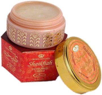 Shaikhah - духи крем (10gm) Восточный, цветочный, пряный, амбровый аромат. Запахи цветов (роза, жасмин, гвоздика), специй (шафран, кардомон) удачно сочетаются с ароматами экзотических древесных пород (ауда), смол, бальзамов и пряной серой амбры.