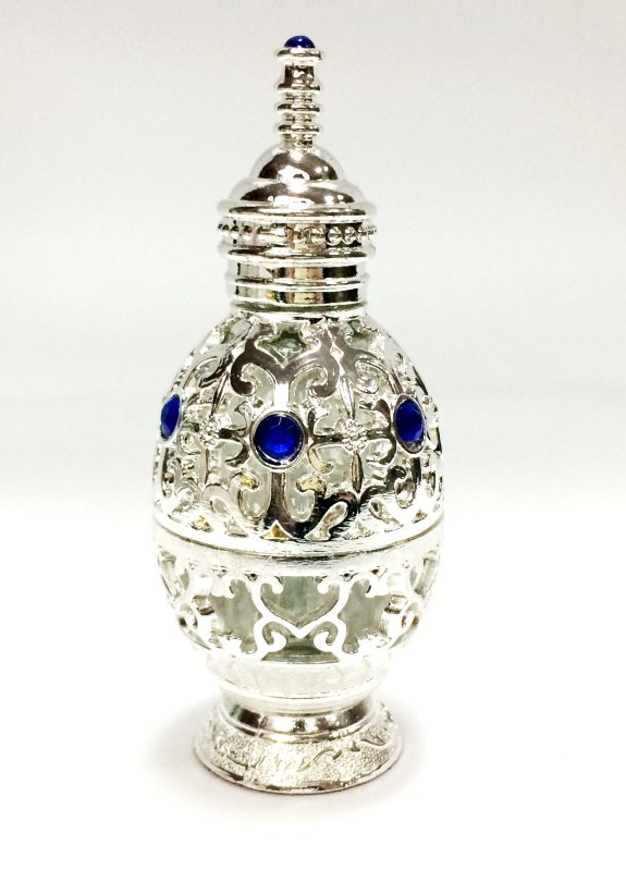 Флакон для масляных духов 15ml Silver 9011 