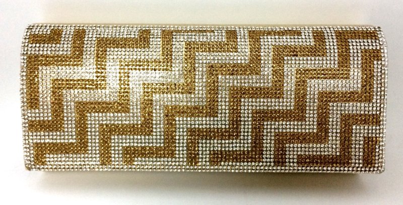 Вечерний клатч Gold ZPT-361 (11x24cm) 
