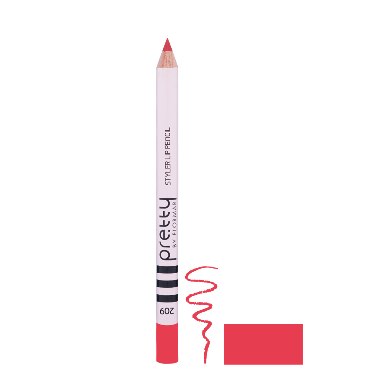 Карандаш для губ STYLER pre.tty 209 ROSE SATIN, 1,08 г (2735009) Безупречное нанесение и шелковистое матовое завершение для создания идеального контура губ. 
