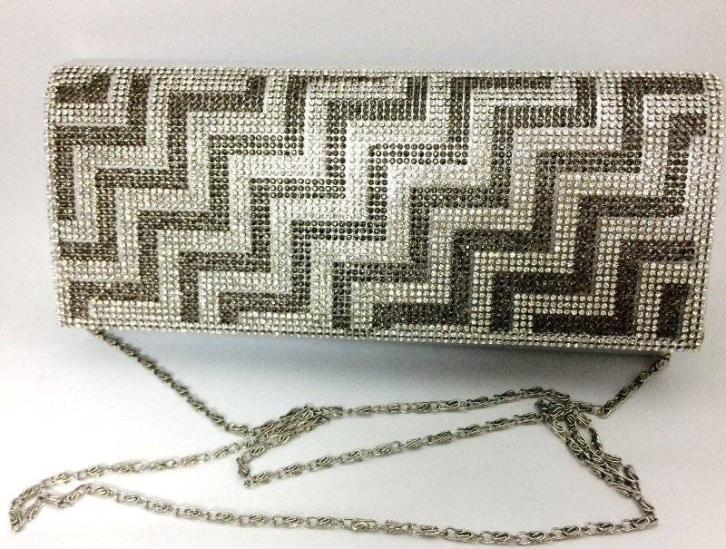 Вечерний клатч Silver ZPT-361 (11x24cm) 