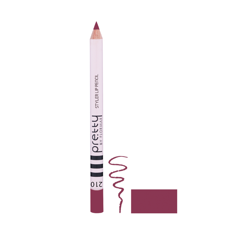 Карандаш для губ STYLER pre.tty 210 SEA CORAL, 1,08 г (2735010) Безупречное нанесение и шелковистое матовое завершение для создания идеального контура губ. 
