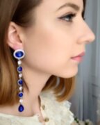 Серьги 33026 11см