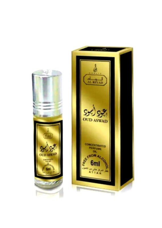 Масляные духи Oud Aswad 6 ml Верхняя нота: розовый грейпфрут, мускатный шалфей, кардамон.
Средняя нота: красный имбирь, ирис, пачули.
Базовые ноты : Агар, Черный мускус, Серая амбра, Лабданум, Бобы тонка.