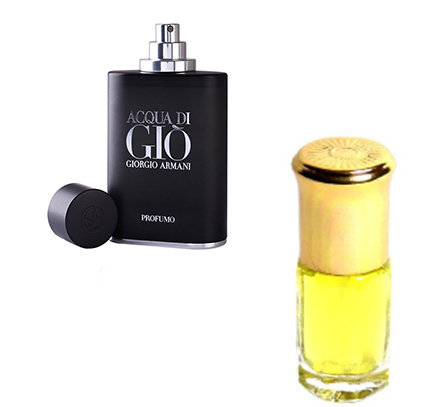 Acqua di Gio Profumo 3мл Acqua di Gio Profumo Giorgio Armani ― это аромат для мужчин, принадлежит к группе ароматов фужерные водяные. 
Верхние ноты: Бергамот и Морские ноты; 
ноты сердца: Герань, Розмарин и шалфей; 
ноты базы: пачули и Ладан. 
