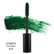 Цветная тушь для объема ресниц Flormar Too Volume Mascara Green 2734015