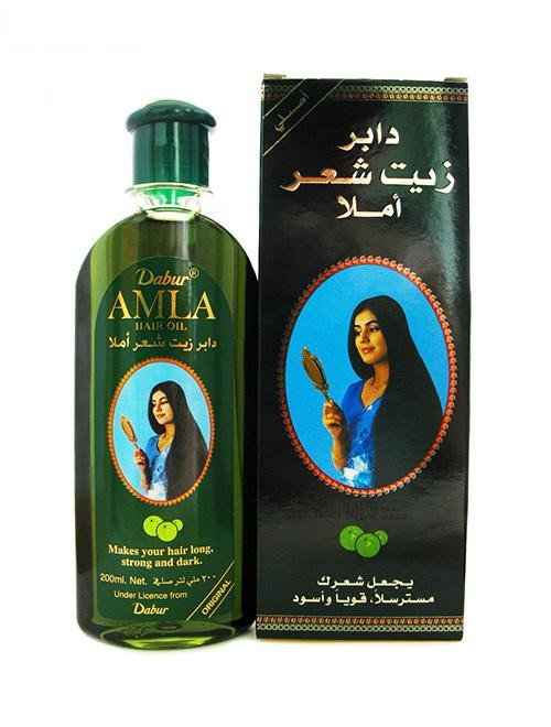 Амла для волосся Dabur (200мл) Dabur Масло для волос Амла делает волосы более толстыми и упругими, ускоряет их рост, спасает от выпадения и появления ранней седины. Масло амлы делает волосы более пышными, устраняет сечение, нормализует выделение кожного сала и препятствует появлению раздражения на коже. 
Амла — одно из самых сильных омолаживающих растений и самый богатый источник витамина С в мире. Кроме того, амла содержит витамины В1, В2, В3, каротин, кальций.