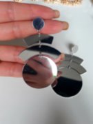 Серьги 3382  7см