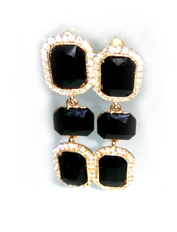 Серьги вечерние 6см 33002 