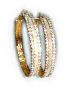 Серьги кольца 5,5см 33003