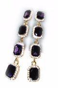 Серьги нежные 7см 33004